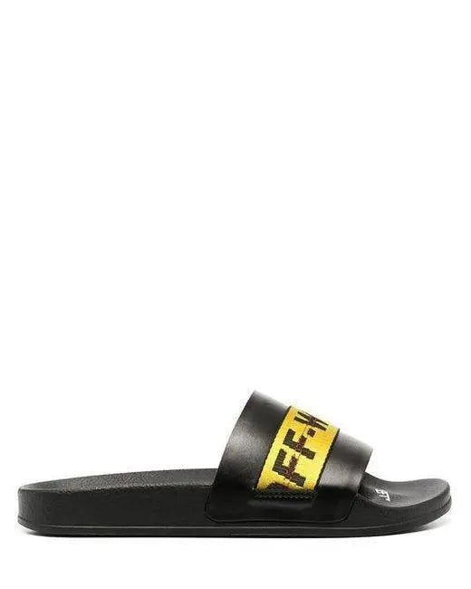 OFF WHITE - PANTOUFLES - https://treadfitpro.com/